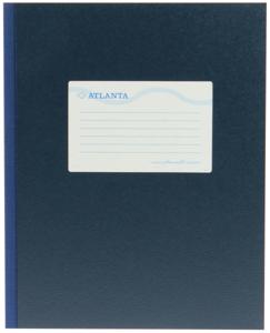 Atlanta by Jalema breedkwarto&apos;s 160 bladzijden, blauw