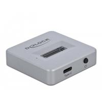 Delock 64000 USB-C Harde schijf-dockingstation - thumbnail