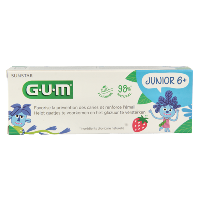 GUM Junior tandpasta 50 Milliliter GUM Junior tandpasta 50 Milliliter