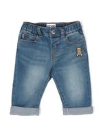 Moschino Kids jean fuselé Teddy Bear - Bleu - thumbnail