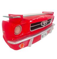 1965 Ford Mustang Voorkant Wandplank Met Verlichting - Rood