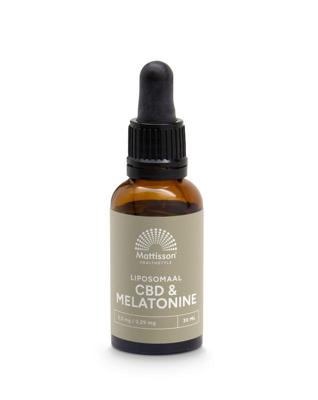 Mattisson Vegan liposomaal CBD 0,5mg & melatonine 0,29mg