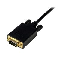 StarTech.com 1,8 m lange Mini DisplayPort-naar-VGA-adapterconverterkabel mDP naar VGA 1920x1200 zwart - thumbnail