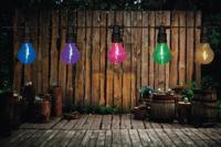 10 Partylights 6 x 7 cm Multi Filament - Annas collection