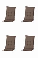 Kussen mona niedrig Rib Lever (4 stuks) Madison - Madison