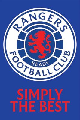 Poster Rangers F.C. Simply the Best 61x91,5cm Poster Rangers F.C. Simply the Best 61x91,5cm