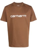 Carhartt WIP t-shirt en coton à logo imprimé - Marron - thumbnail