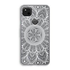 Roses Are Red: Google Pixel 4a Transparant Hoesje