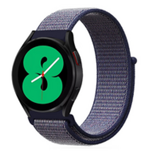 Sport Loop nylon bandje - Donkerblauw - Samsung Galaxy Watch 3 - 45mm