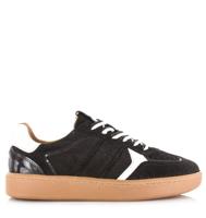 DWRS - Mirabel dames sneakers zwart Suede Dames