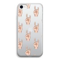 Rock: iPhone SE 2020 Transparant Hoesje