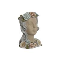 Grondlegger Home ESPRIT Multicolour Crème Magnesium chica 32 X 30 X 48 cm