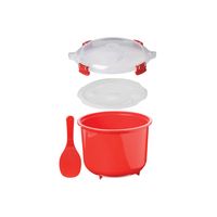 Sistema Microwave - Rijststomer - 2.600 ml Rood