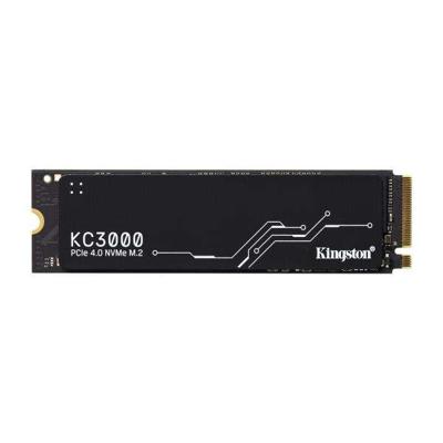 Kingston SKC3000S/1024G KC3000 SSD, 1TB, M.2 NVMe, PCIe 4.0, 3D TLC, 7000/ 6000 MB/s, Black