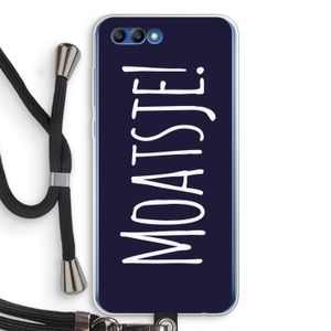 Moatsje!: Honor 10 Transparant Hoesje met koord