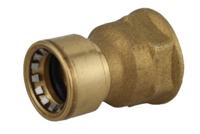 Kirchhoff Messing overgangsdop, blank, 15 mm x 1/2"IT, 1 socket, (S270g) - 989477117