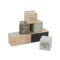 Label Label Mijlpaalblokken Olijf Groen Label Label Mijlpaalblokken Olijf Groen