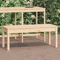 Tuinbank 109x44x45 cm massief grenenhout Tuinbank 109x44x45 cm massief grenenhout