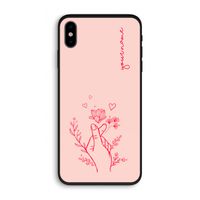 Giving Flowers: iPhone X Biologisch afbreekbaar hoesje