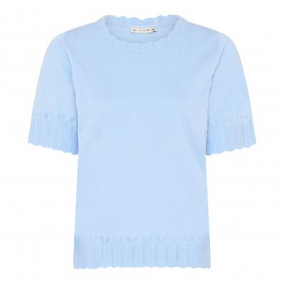 micha - Blauw | Dames | Trui | Blauw | M | regular | Kamst mode