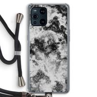 Onweer: Oppo Find X3 Transparant Hoesje met koord