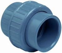 Aquaforte PVC Koppeling 16mm met O-Ring - Duurzame Waterdichte Verbinding voor Vijver en Zwembad