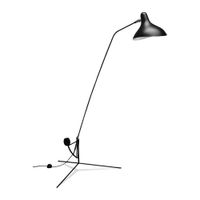 DCW Editions Mantis BS1 A Vloerlamp - Zwart