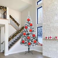 Kerstbal Set 3 pcs Rood