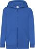 Fruit Of The Loom F401NK Kids´ Classic Hooded Sweat Jacket - Royal Blue - 116