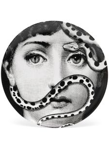 Fornasetti assiette décorative Tema e Variazioni No. 383 - Noir