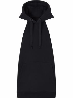 Burberry hoodie imprimé Location à design sans manches - Noir