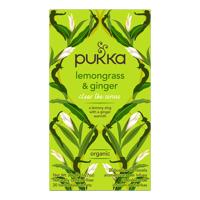 Pukka Lemongrass & Ginger Biologische Thee 20 Zakjes