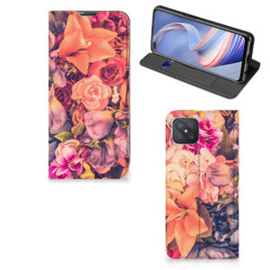 OPPO Reno4 Z 5G Smart Cover Bosje Bloemen