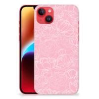 iPhone 14 Plus | TPU Case | White Flowers