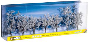 NOCH 25075 Set bomen Winterbomen 80 tot 100 mm Sneeuwwit 7 stuk(s)