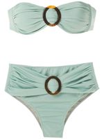 Brigitte bikini à détails de boucles - Vert