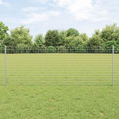 omheining palen, 5 stuks U-kanaal, 80 cm, gegalvaniseerd staal