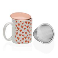 Kop met theefilter Versa Amore Kop met theefilter Versa Amore