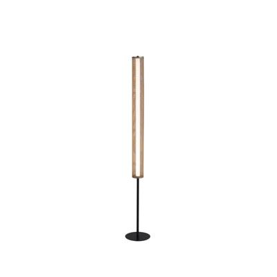 Searchlight VloerlampThread zwart met goud mesh - EU25153-1BK