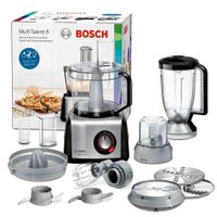 Bosch MC812M844 keukenmachine 3,9 l Zwart, Roestvrijstaal 1250 W - thumbnail