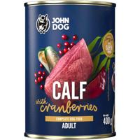JOHN DOG Berry Line Calf with cranberries - natvoer voor honden - 400g