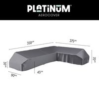 Platinum Aerocover platform loungesethoes 350x275 cm - Rechts - thumbnail