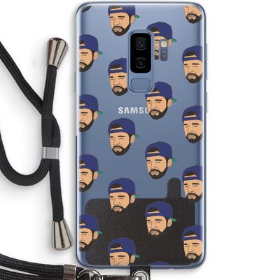 Drake Away: Samsung Galaxy S9 Plus Transparant Hoesje met koord