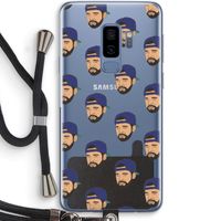 Drake Away: Samsung Galaxy S9 Plus Transparant Hoesje met koord