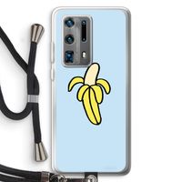 Banana: Huawei P40 Pro Plus Transparant Hoesje met koord
