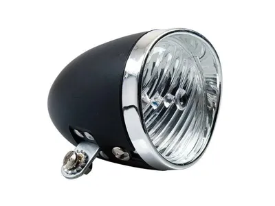 Simson Batterij Koplamp Classic black