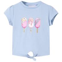 VidaXL Kindershirt 104 blauw