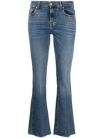 7 For All Mankind jean bootcut à patch logo - Bleu - thumbnail