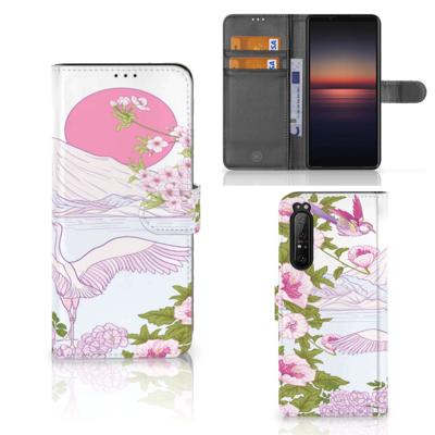 Sony Xperia 1 II | Telefoonhoesje | Met pasjeshouder | Bird Standing