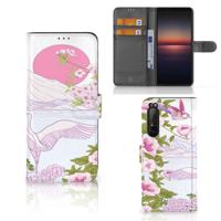 Sony Xperia 1 II | Telefoonhoesje | Met pasjeshouder | Bird Standing